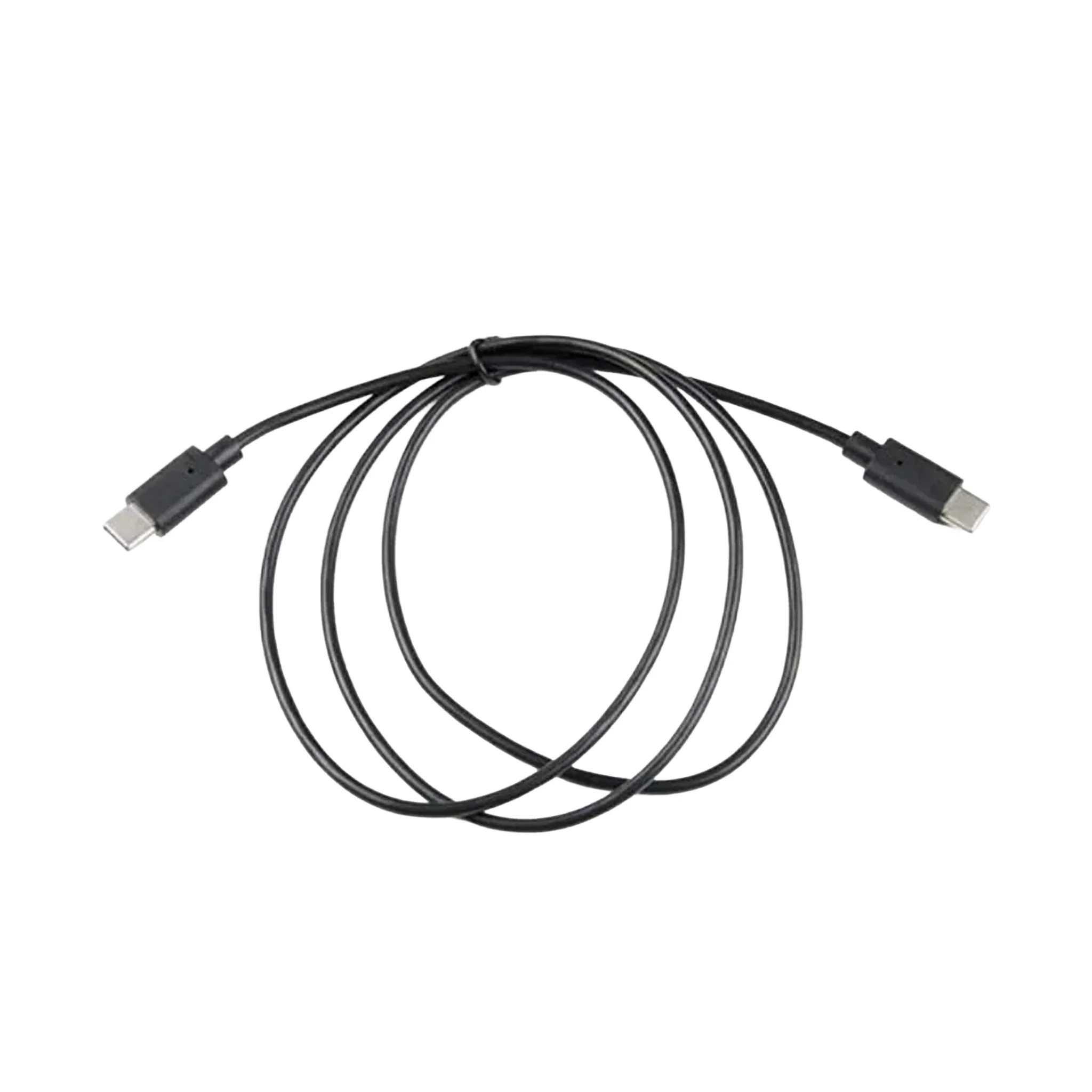 1 Meter Heavy-Duty Dual Usb-C Programming & Power Cord, Reversible Double-End Type-C Cable For Portable Radio Configuration & Fast Charging